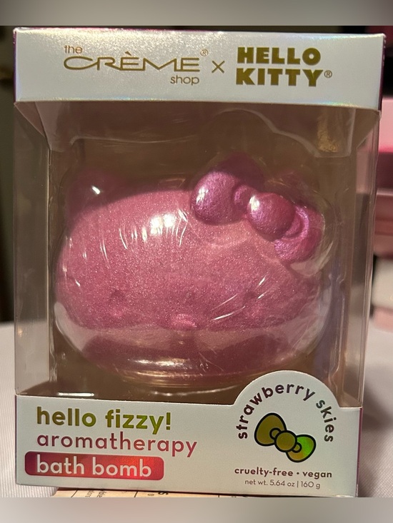 The Creme Shop Other - Crème Shop, Hello Kitty Pink Strawberry Skies Aromatherapy Bath Bomb